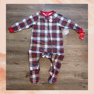 Soft Flannel Full Zip Footy Pajama Jumpsuit